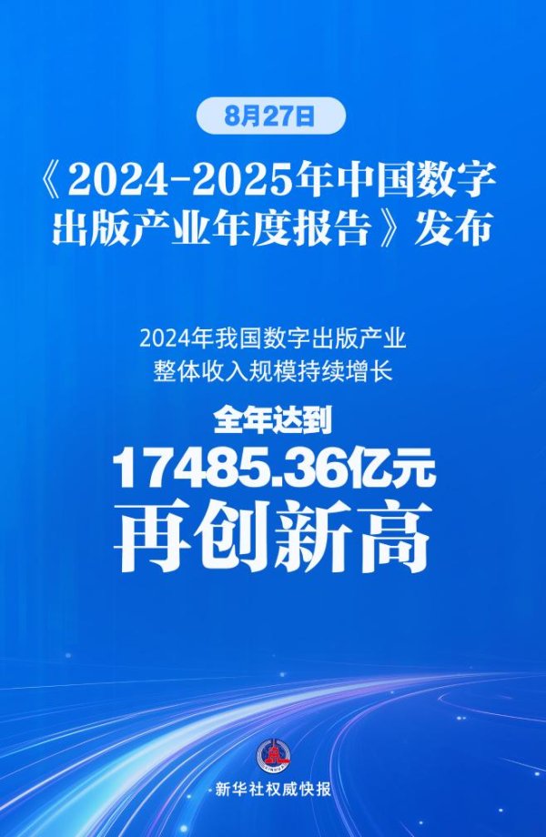 仁信优配 我国数字出版产业整体规模再创新高