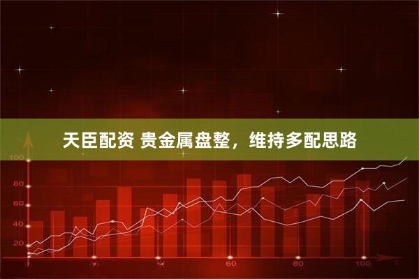 天臣配资 贵金属盘整，维持多配思路